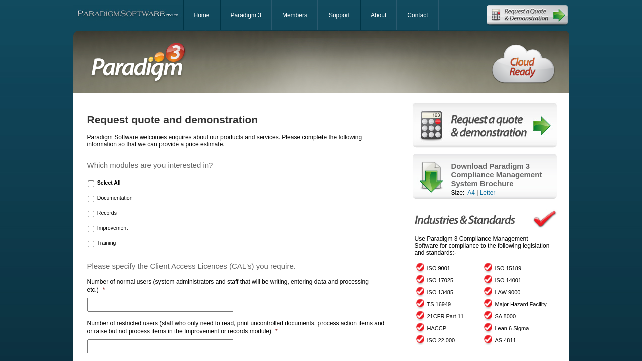 Paradigm 3